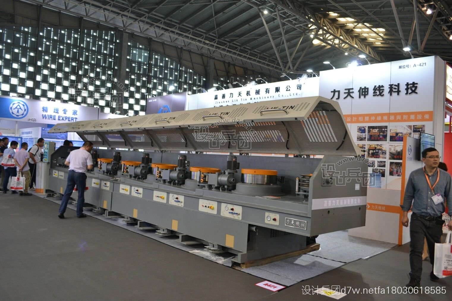 力天機械&mdash;&mdash;2017上海緊固件專業(yè)展 - 設計兵團_展廳_博物館設計_展覽